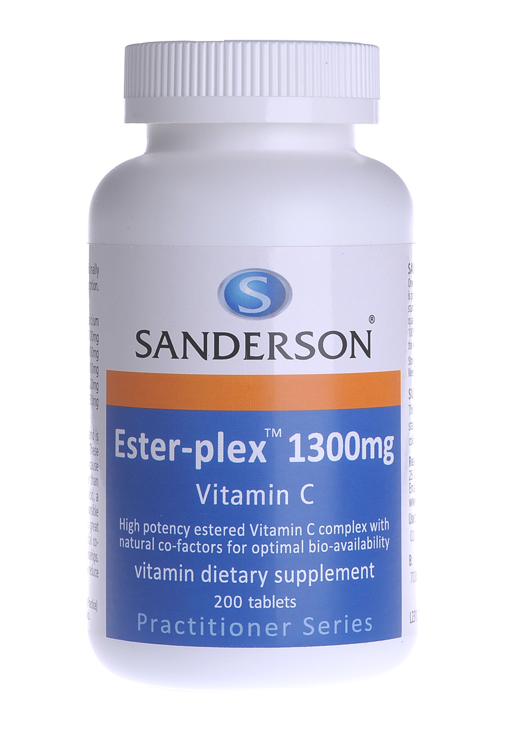 Sanderson Vitamin C Ester-Plex 1300mg 200 Tablets